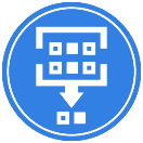Dedup node icon