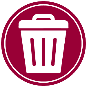 Trash node icon