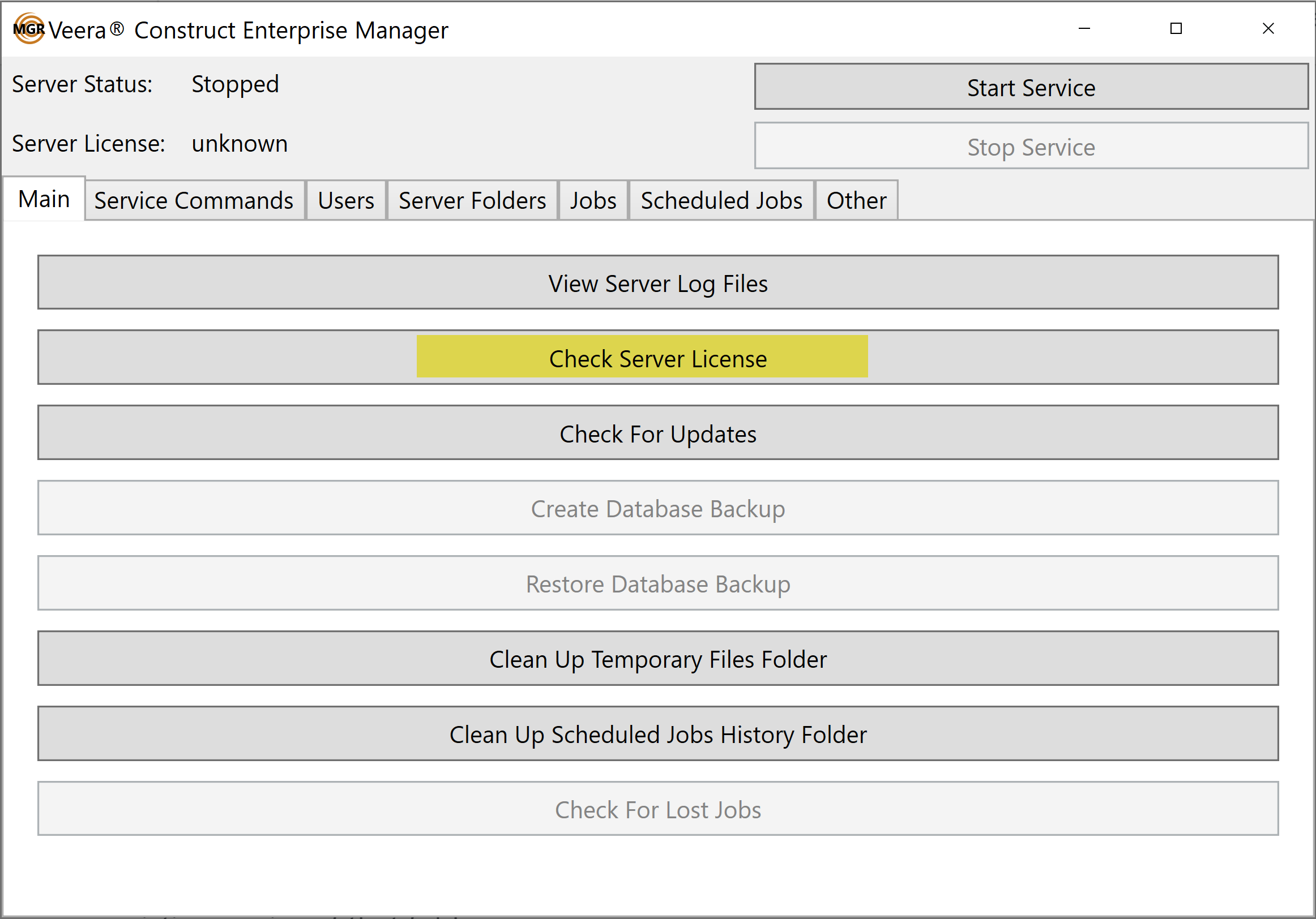 manager check server license.png